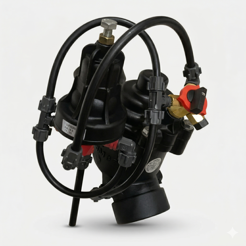 2 Inch Pressure Relief Valve (Direct Spring Type, PVC Body)