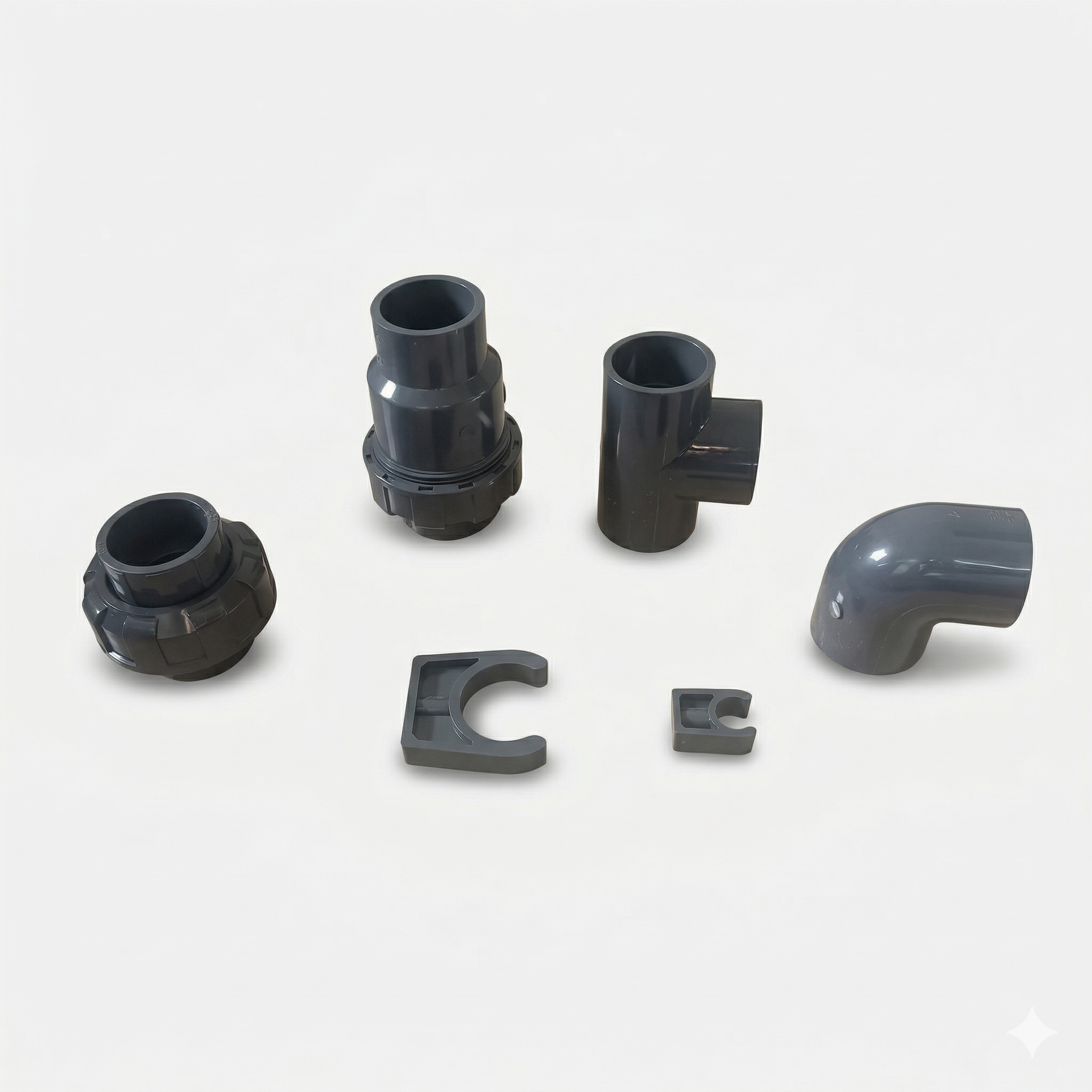 Industrial UPVC Fittings (DIN Standard PN16)