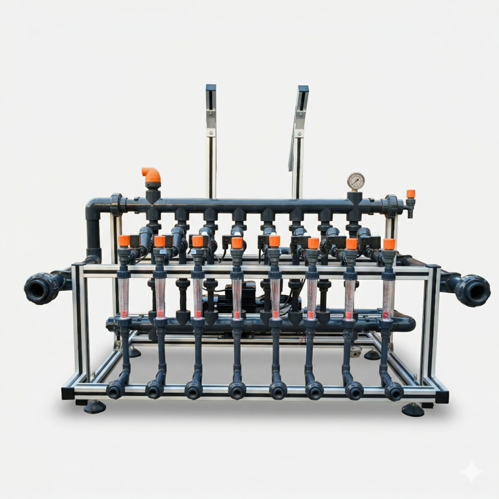 4 Channel Venturi Fertigation Machine with 40L Tank (Manual Control)