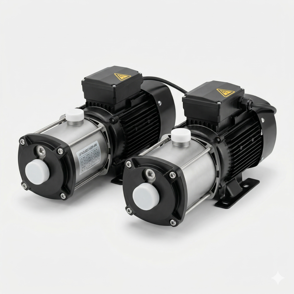 SS Multistage Centrifugal Pump (1 HP, Single Phase, High Pressure)